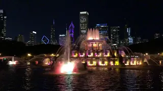 Buckingham Fountain Light Show