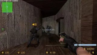 Counter Strike : Source - Quarter - Gameplay "CT Forces" (with bots) No Commentary