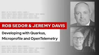 Developer's Corner: Developing with Quarkus, Microprofile and OpenTelemetry