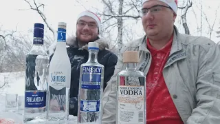 Сравнение финских водок: Finlandia, Saimaa, Finsky, Koskenkorva + пермская водка Finka