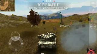 1 Vs 1 Abrams tanks