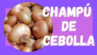 Cómo hacer un CHAMPÚ DE CEBOLLA desde cero CON EXTRACTO CASERO. Cosmética Natural Casera. FORTALECE