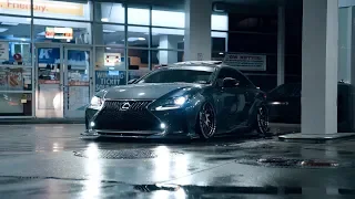 Slammed Lexus RC350