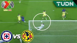 ¡RESPONDEN! Antuna cerca de un GOLAZO | Cruz Azul 0-1 América | AP2023-J7 | Liga Mx | TUDN