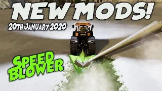 NEW MODS Farming Simulator 19 PS4 FS19 (SPEED BLOWER) (Review) 20th January 2020.