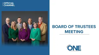 June 14, 2022 — Board of Trustees Meeting