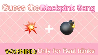 [Kpop Game] Guess the BLACKPINK song by its emoji