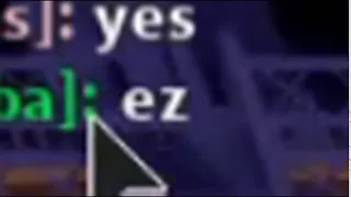 Video ends when someone says "ez" | n the jojo game