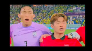 Korea Republic National Anthem (vs Brazil) - FIFA World Cup Qatar 2022