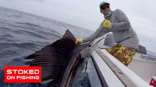 Marlin, Sailfish, Tuna, and Dorado fishing in Costa Rica | Stoked On Fishing - Full Episode | 2019