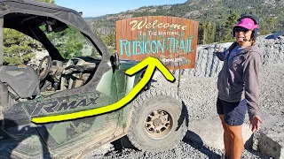 Rubicon Trail - ULTIMATE Rock Crawling Challenge!! - Yamaha RMAX | Part 9