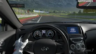 Gran Turismo 7 VR - 2013 Hyundai Genesis Coupe 3.8 Track Gameplay