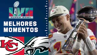 Kansas City CHIEFS x Philadelphia EAGLES | SUPER BOWL LVII | Melhores Momentos