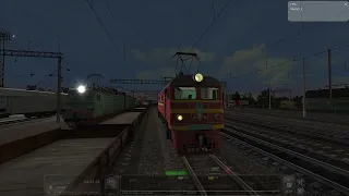 Train Simulator Classic.Манёвры на ст.Узуново под состав на ВЛ23.