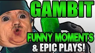 GAMBIT Funny Moments and EPIC PLAYS! | Destiny 2 Forsaken