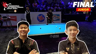 Albert Januarta vs Axel | Final INDONESIA INTERNATIONAL JUNIOR OPEN 2024