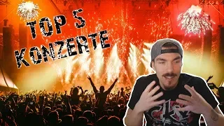 Top 5 besuchte Konzerte