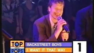 Backstreet Boys I want it that way live TOTP