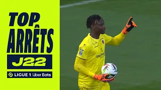 Best goalkeeper saves : Week 22 - Ligue 1 Uber Eats / 2023-2024