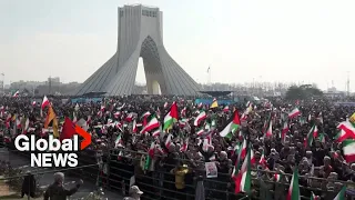 Iran marks 45th anniversary of Islamic Revolution with calls to "expel Israel from UN"