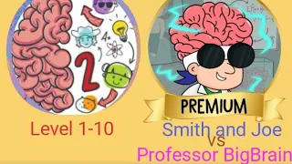 Brain Test2 : Tricky Stories Premium Video Smith and Joe vs Professor Big Brain Part 1