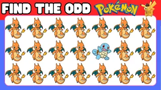 Find The Odd One Out | Pokémon Edition 🐉🔥🌈👾