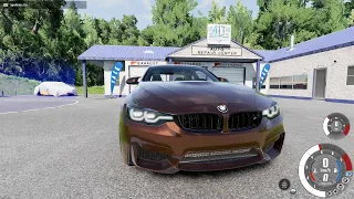 Bmw m4 Car Driving – BeamNG.Drive Logitech g29 Gameplay