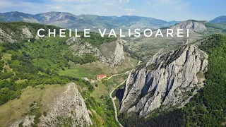 Traseu circuit în Cheile Vălișoarei (Aiudului) - versantul drept, pe la Castelul Templul Cavalerilor