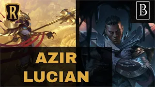 LUCIAN AZIR SCOUTS | Best Meta Decks S Tier | Master Player | Legends of Runeterra