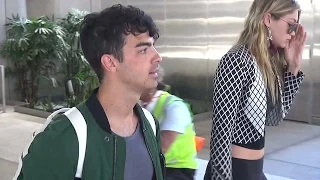 X17 EXCLUSIVE: Joe Jonas And Gigi Hadid Return From Romantic Getaway