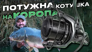 🔥 Велика і ПОТУЖНА Котушка для ловлі КОРОПА: CarpPro TORK 10000 SD
