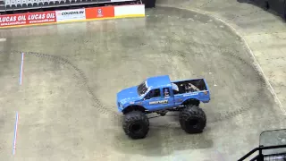 Birthday BIGFOOT Monster Truck Longjump Contest 2015