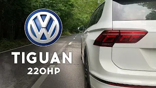 VW Tiguan 220 сил - истинная мощь Германии! Разгон 0 - 100