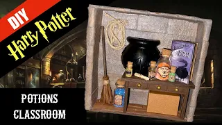 ⚡️Harry Potter DIY: Professor Snape's Mini Potions Classroom