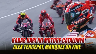 HIGHLIGHT SPRINT RACE GP CATALUNYA 2023❗ PECCO PROTES DORNA, MARQUEZ AMANKAN 5 BESAR, ALEIX JUARA🔥