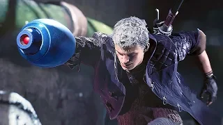 Devil May Cry 5 NEW Weapon Mega Buster Gameplay Trailer (TGS 2018)