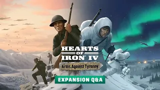 Hearts of Iron IV: Arms Against Tyranny | Q&A