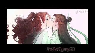 BINGQIU ~ Bacio sotto al vischio (kiss under the mistletoe) 🎄😚