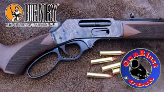 Henry® USA Color Case Hardened Lever Action Side Gate Rifle in 45-70 Gov't - Gunblast.com