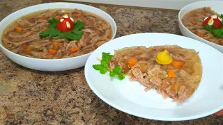 Прозрачный Холодец! Как правильно варить! Вкусно - мало сказано!