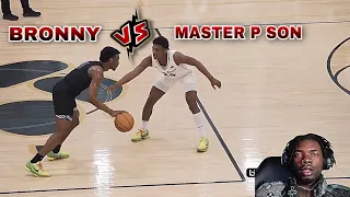 Bronny James Final High School Game Ever!!! VS Notre Dame State