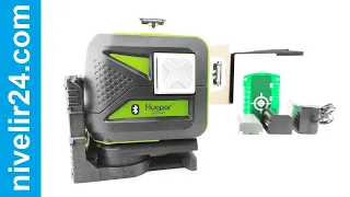 Лазерный уровень нивелир Huepar 603CG BT + функция Bluetooth. Официальный видеоролик с завода.