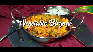 Vegetable Biryani Using Harvestime Frozen Veg | Step By Step Veg Biryani | EatMee Recipes