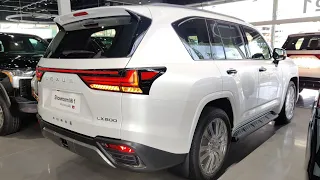 2022 LEXUS LX 600 KURO VIP 4 Seats White Color | Exterior and Interior Walkaround