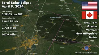 New Moon Over the Northeast: Where to View the 2024 Total Solar Eclipse