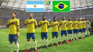 PES 2019 | Brazil vs Argentina Final | Copa America