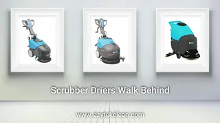 Scrubber Driers Walk Behind || EZYTEK CLEAN || www.ezytekclean.com ||