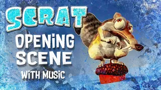 🐿️🧊 Ice Age SCRAT | OPENING SCENE ! 🌰 Music by Juan Pablo Gharzia