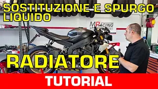 LIQUIDO RADIATORE MOTO Sostituzione e spurgo impianto