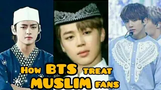 How BTS treat Muslim fans pt.3 | BTS moments ft. Muslims